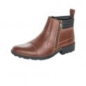 Rieker Mens Zip Sided Ankle Boot