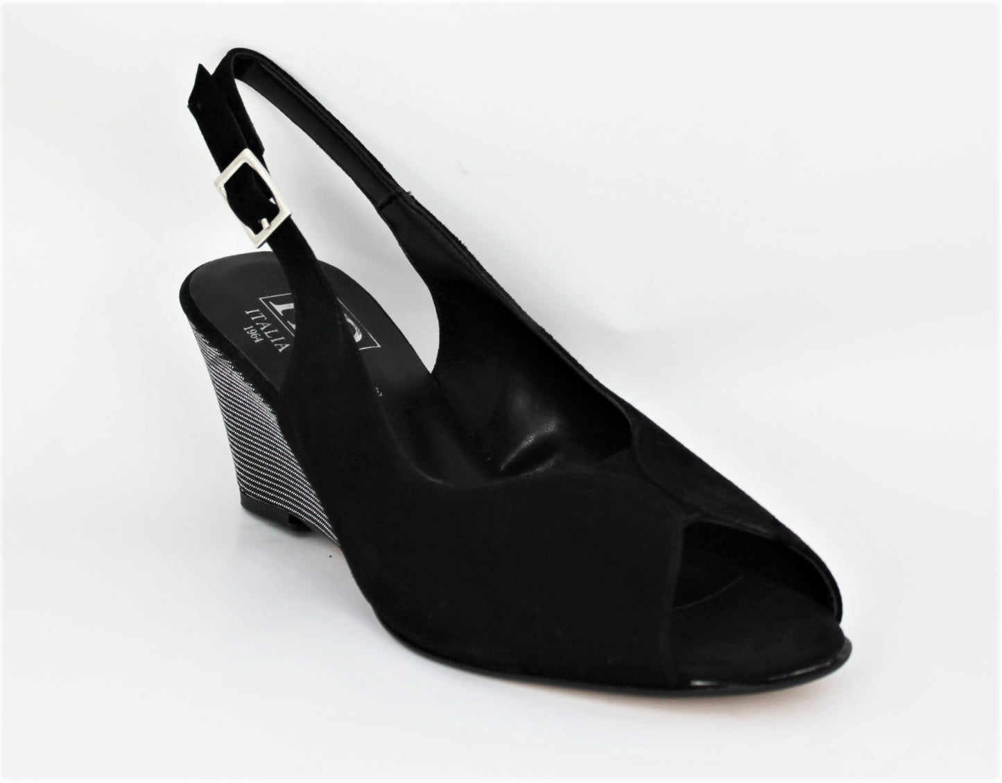 Mid Wedge Heel Slingback Sandal