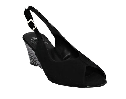 Mid Wedge Heel Slingback Sandal