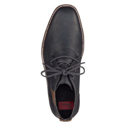 Rieker Mens Lace Up Chukka Boot Navy
