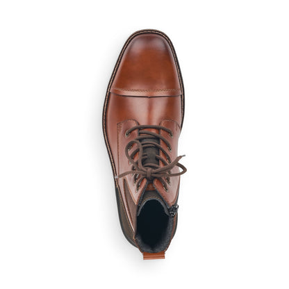 Rieker Mens Lace Up Ankle Boot