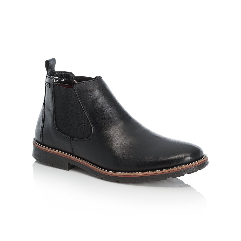 Rieker Mens Tex Elastic Sided Jodphur Boot Black