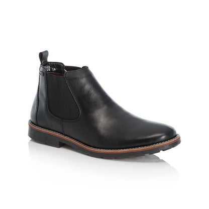 Rieker Mens Tex Elastic Sided Jodphur Boot Black