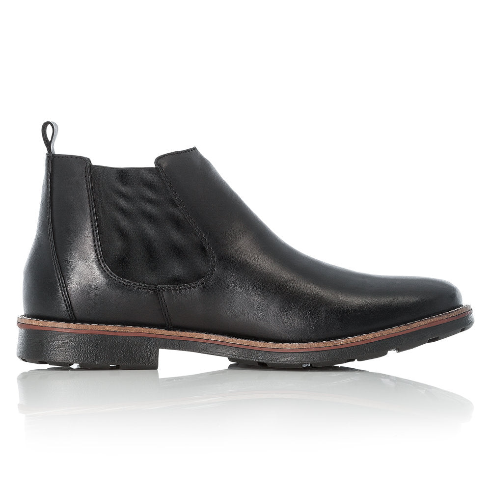 Rieker Mens Tex Elastic Sided Jodphur Boot Black