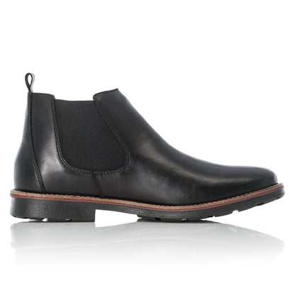 Rieker Mens Tex Elastic Sided Jodphur Boot Black