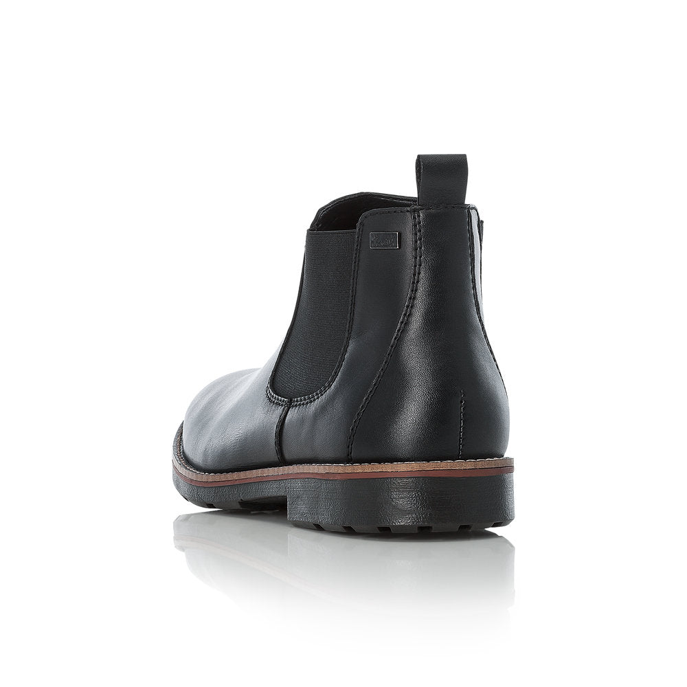 Rieker Mens Tex Elastic Sided Jodphur Boot Black