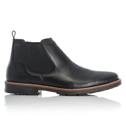 Rieker Mens Tex Elastic Sided Jodphur Boot Black
