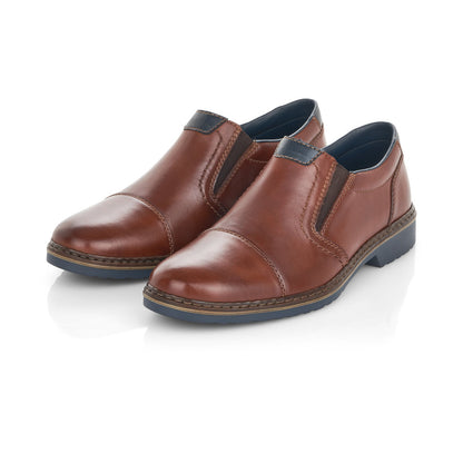 Rieker Men's Slip On Shoe Brown