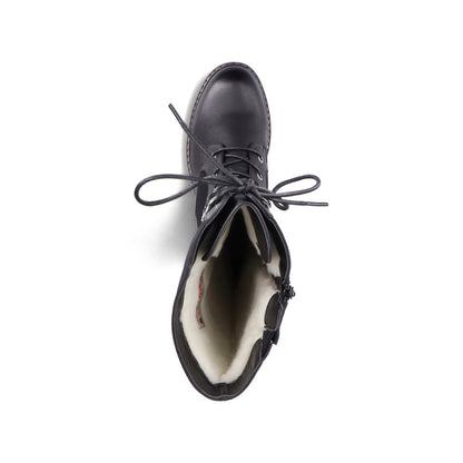 Rieker Ladies Long Leg Lace Up Boot