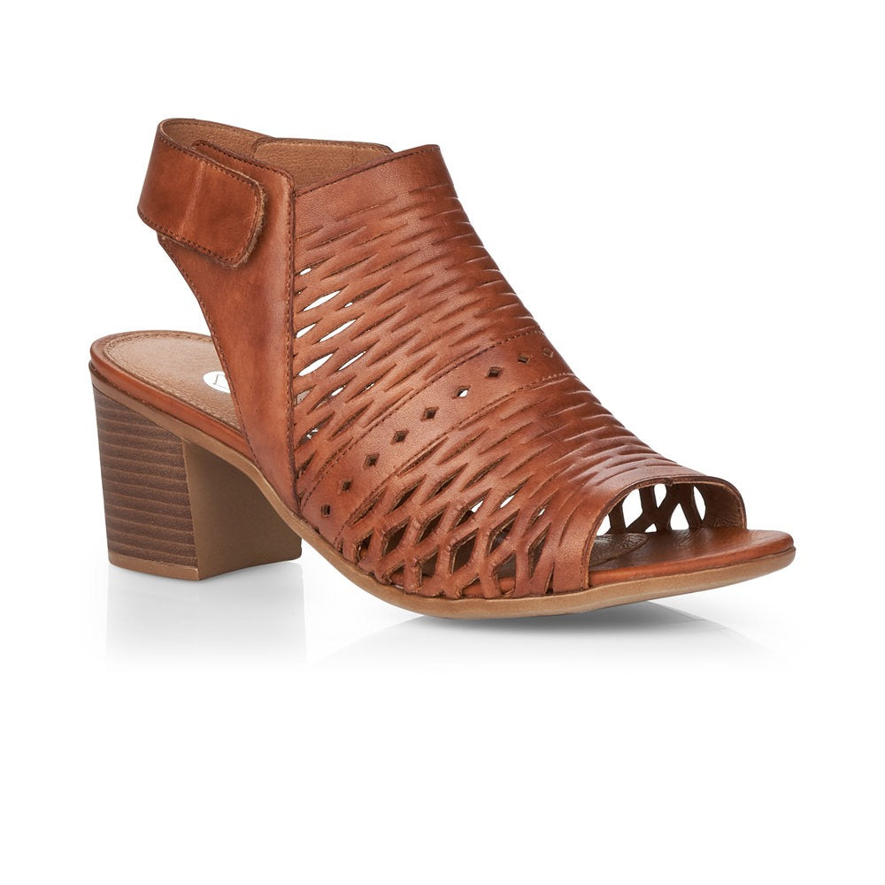 Remonte Ladies Block Heel Full Front Sandal