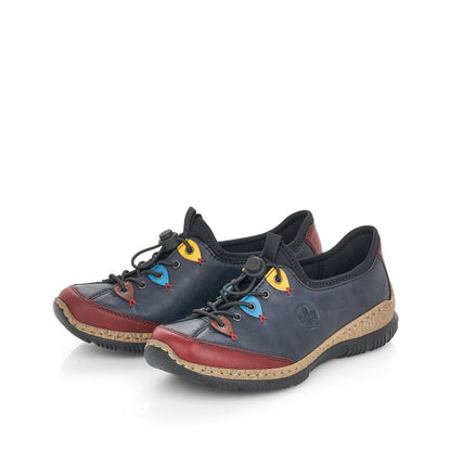 Rieker Ladies Bungee Lace Casual Shoe