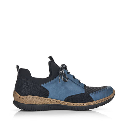 Rieker Ladies Stretch Lace Casual Sneaker