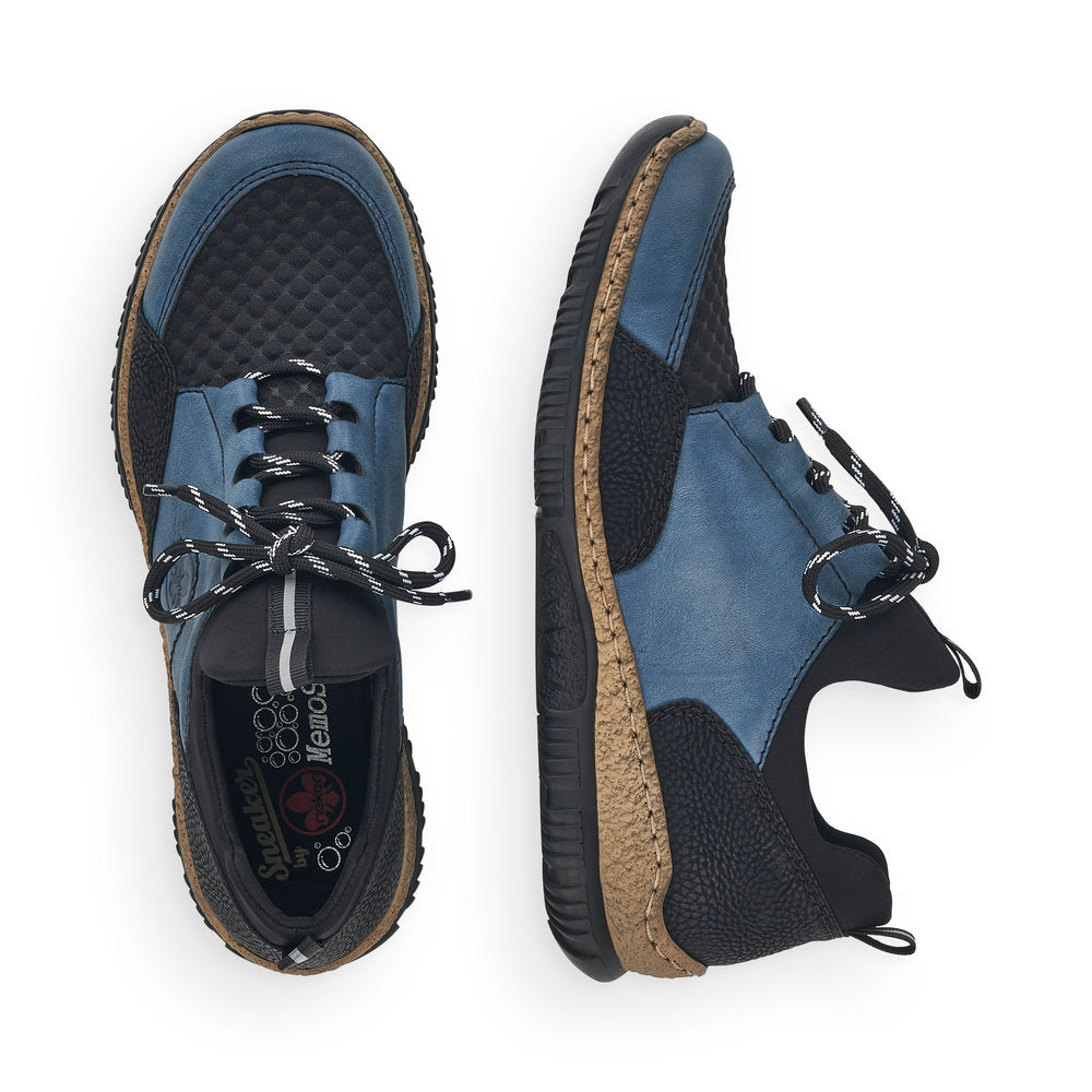 Rieker Ladies Stretch Lace Casual Sneaker