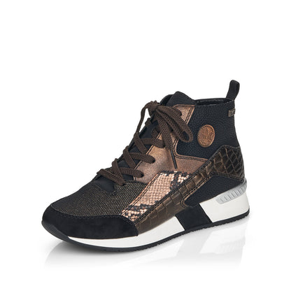 Rieker Ladies Lace Up Rieker-Tex Boot Sneaker