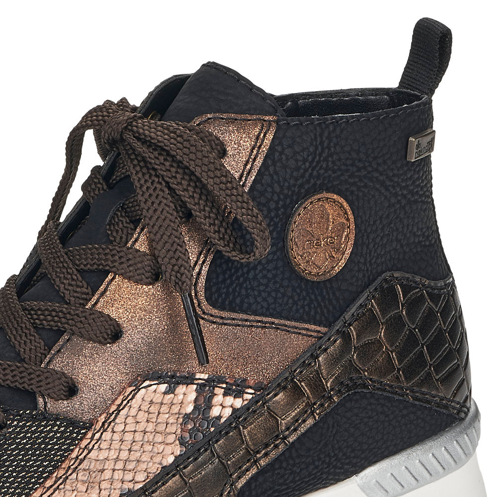 Rieker Ladies Lace Up Rieker-Tex Boot Sneaker