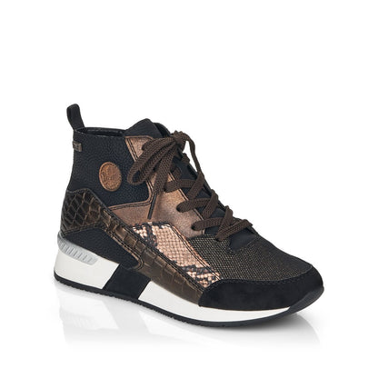 Rieker Ladies Lace Up Rieker-Tex Boot Sneaker