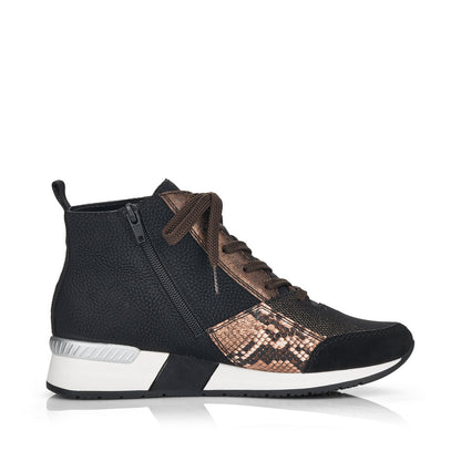 Rieker Ladies Lace Up Rieker-Tex Boot Sneaker