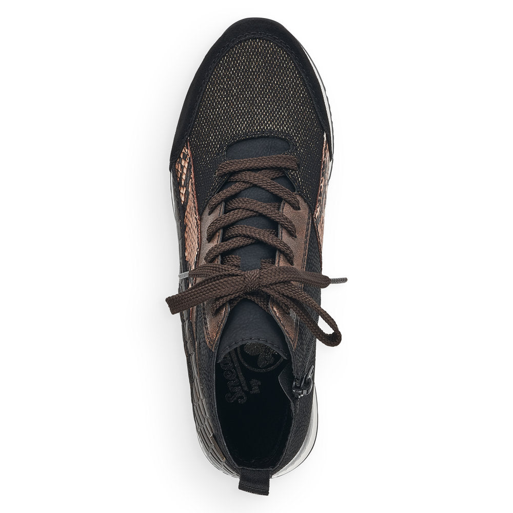 Rieker Ladies Lace Up Rieker-Tex Boot Sneaker
