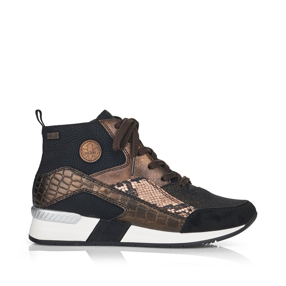 Rieker Ladies Lace Up Rieker-Tex Boot Sneaker