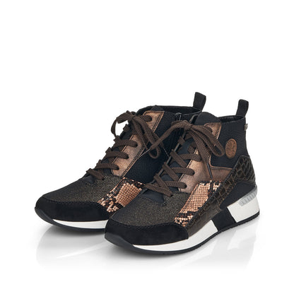 Rieker Ladies Lace Up Rieker-Tex Boot Sneaker