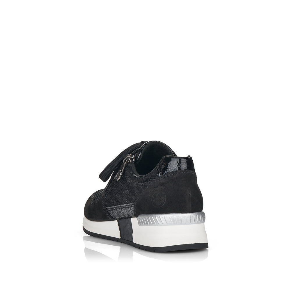 Rieker Ladies Lace Up Sneaker White Sole