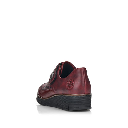 Rieker Ladies Wide Fit Velcro Shoe