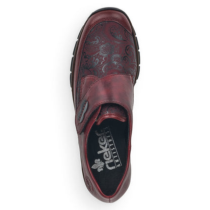 Rieker Ladies Wide Fit Velcro Shoe