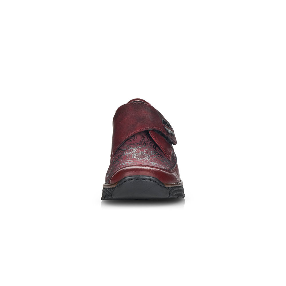 Rieker Ladies Wide Fit Velcro Shoe