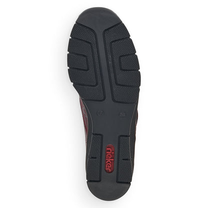 Rieker Ladies Wide Fit Velcro Shoe