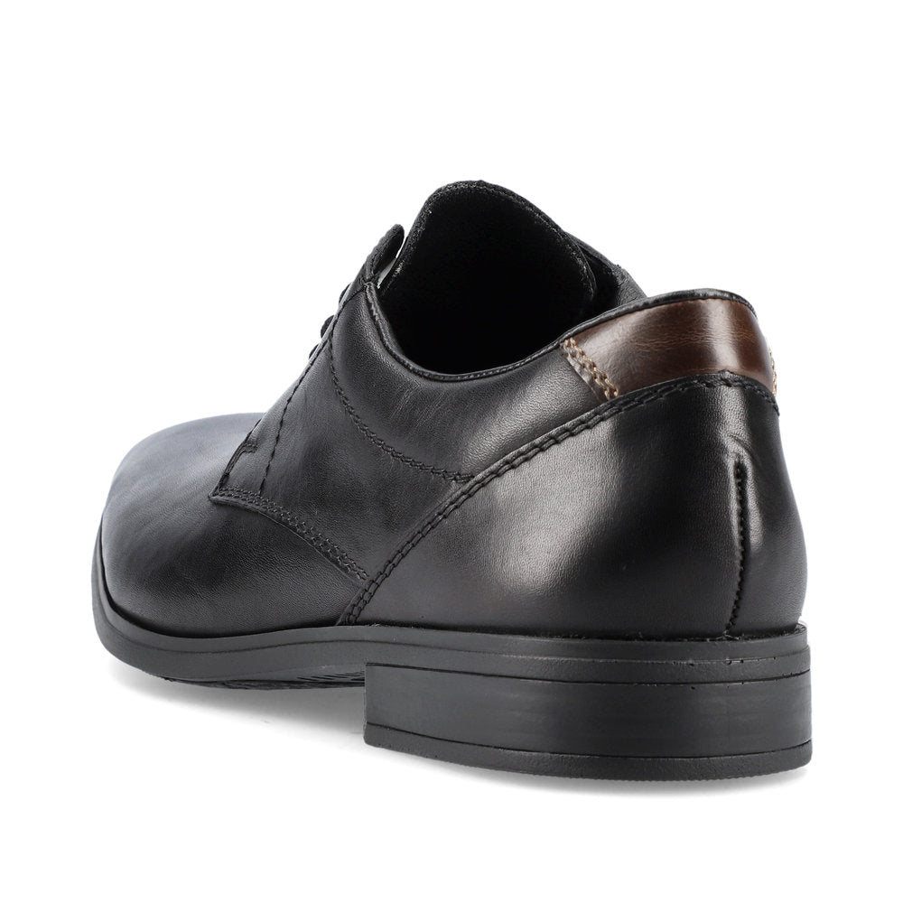 Rieker Men's Chisel Toe Formal Lace Up Derby