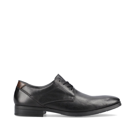 Rieker Men's Chisel Toe Formal Lace Up Derby