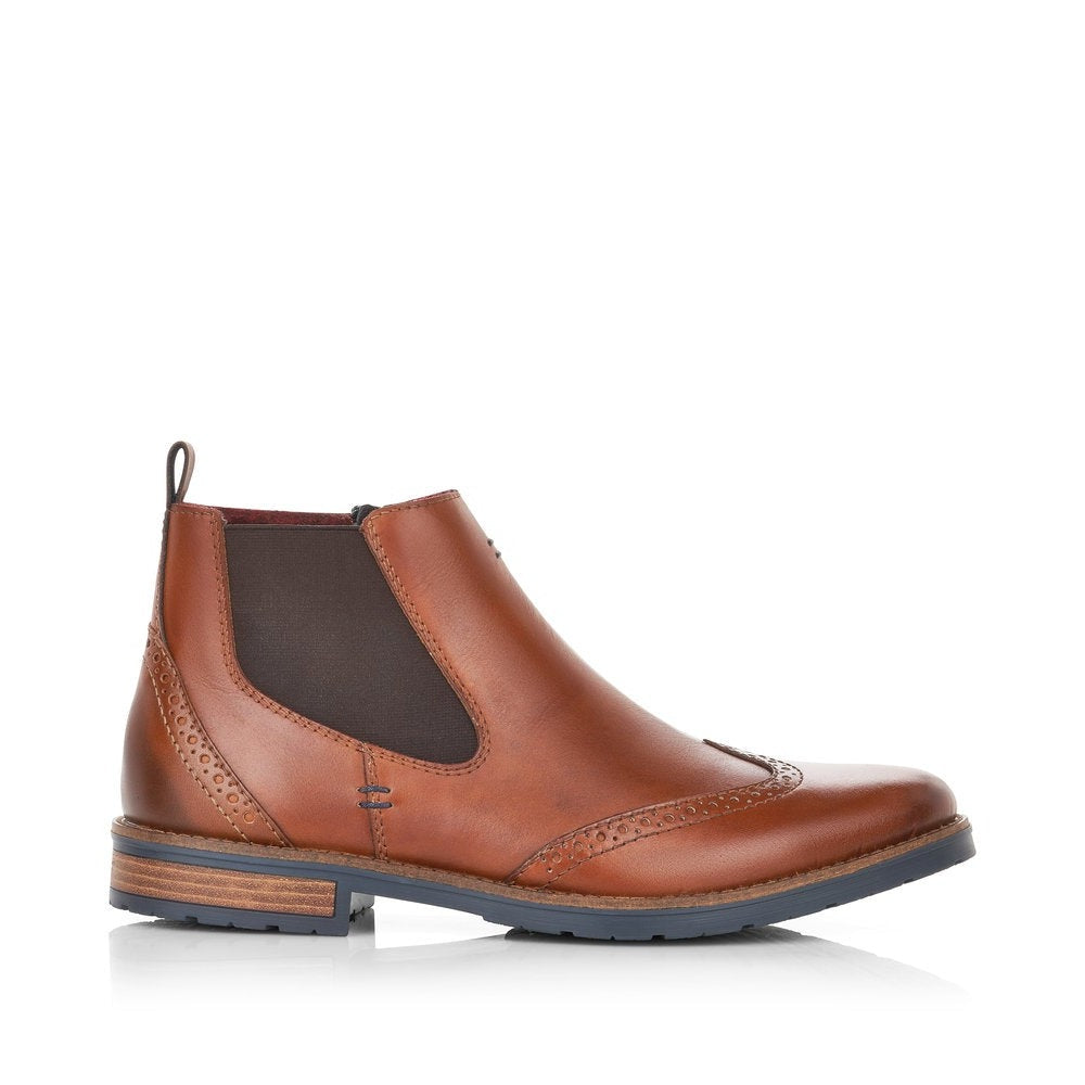 Rieker Men's Zip Sided Chelsea Boot