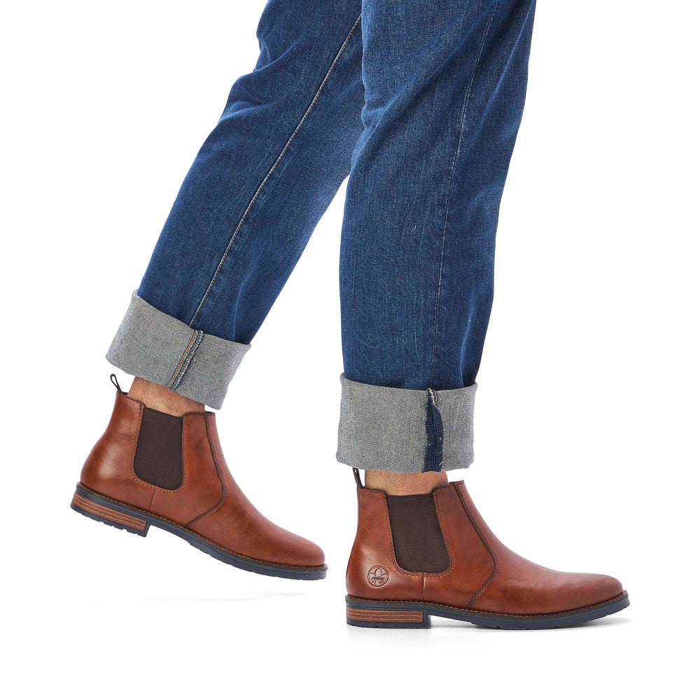 Rieker Men's Elastic Sided Chelsea Boot