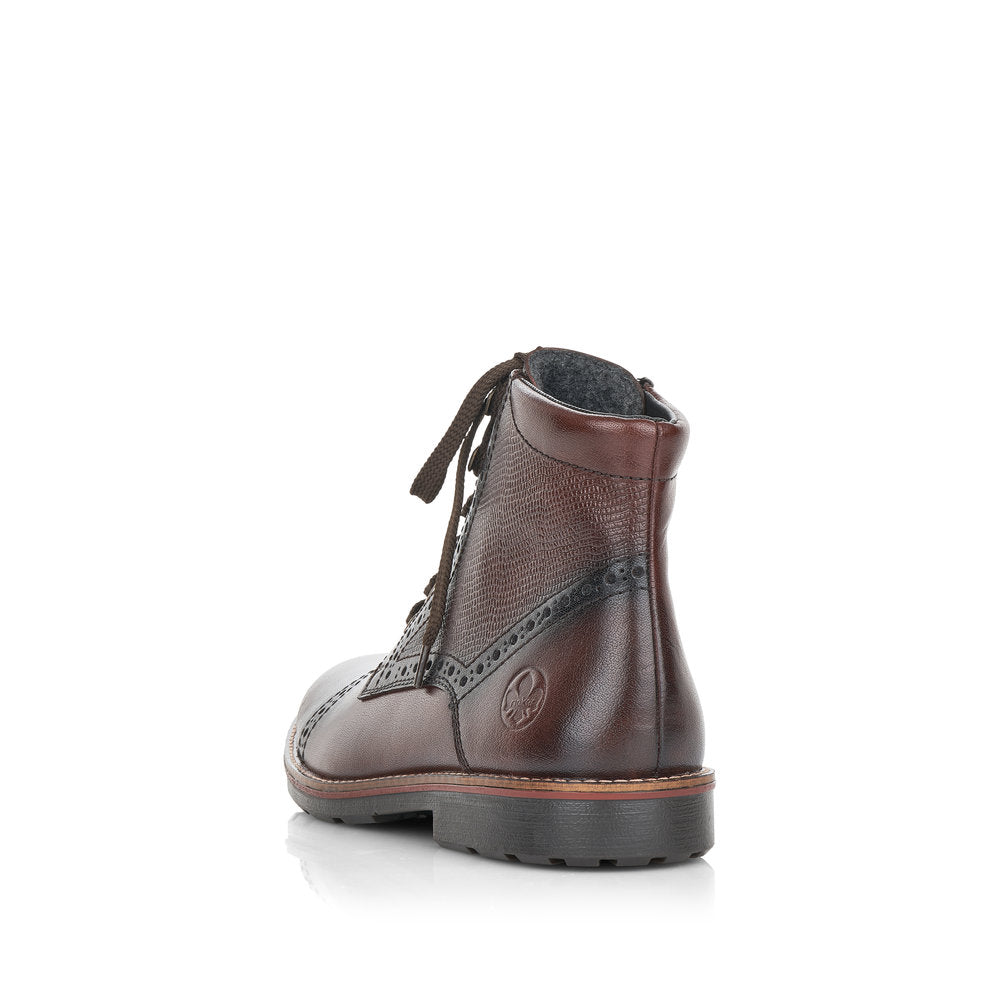 Rieker Men's Lace Up Ankle Boot