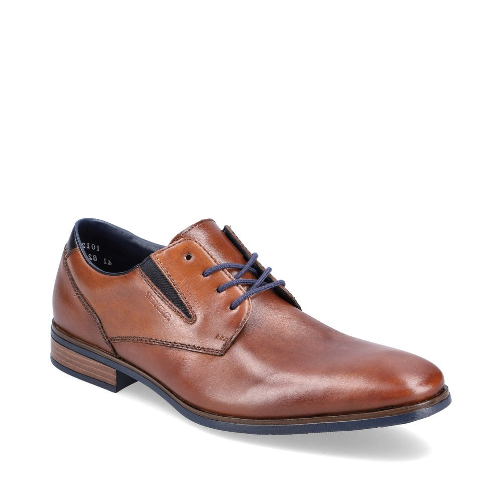 Rieker Men's Chisel Toe Lace Gibson Shoe