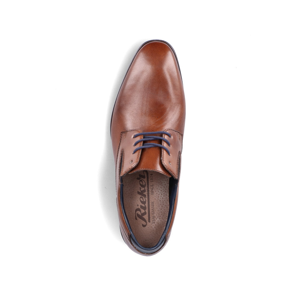 Rieker Men's Chisel Toe Lace Gibson Shoe