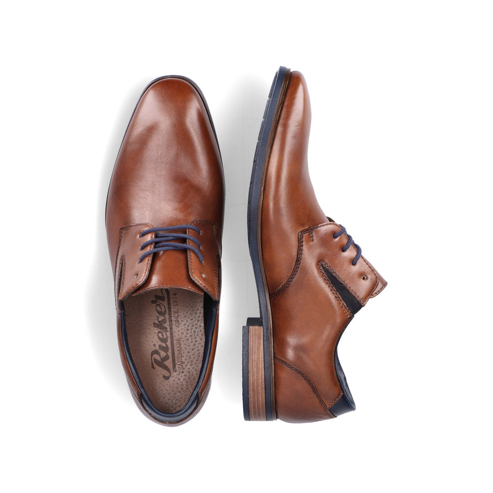 Rieker Men's Chisel Toe Lace Gibson Shoe
