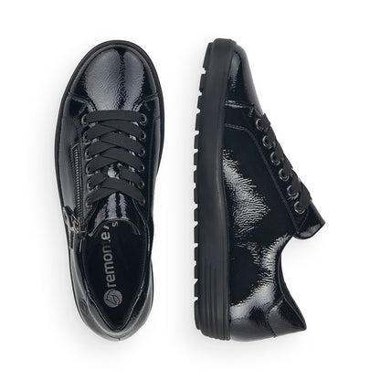 Remonte Ladies Flatform Lace Up Sneaker