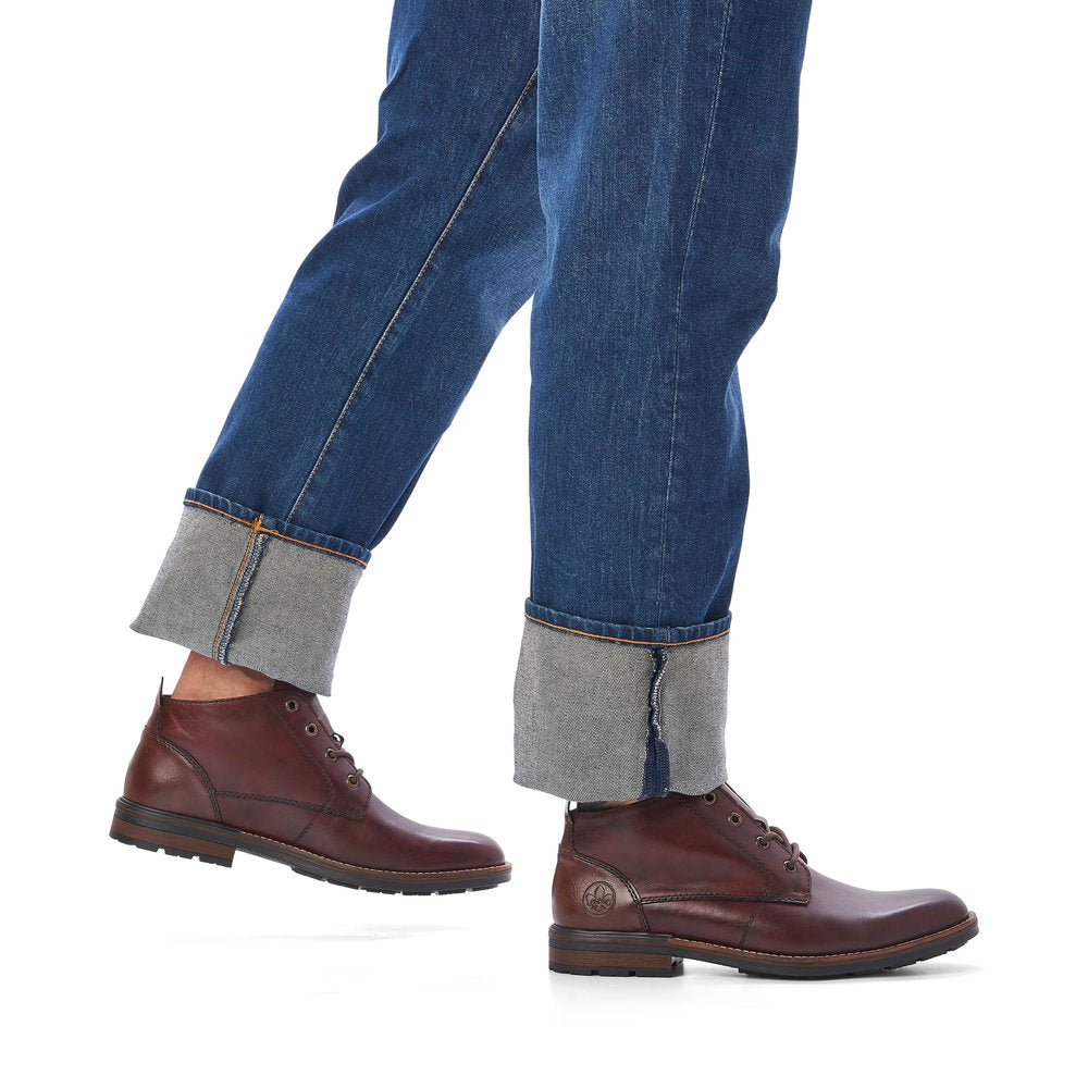 Rieker Men's Lace up Chukka Boot
