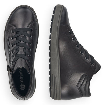 Remonte Ladies High Top Lace Up sneaker
