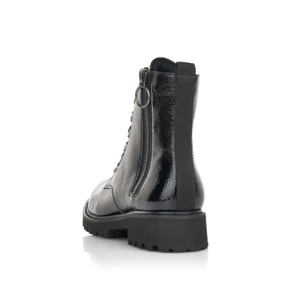 Remonte Ladies Chunky Soled Lace Up Ankle Boot