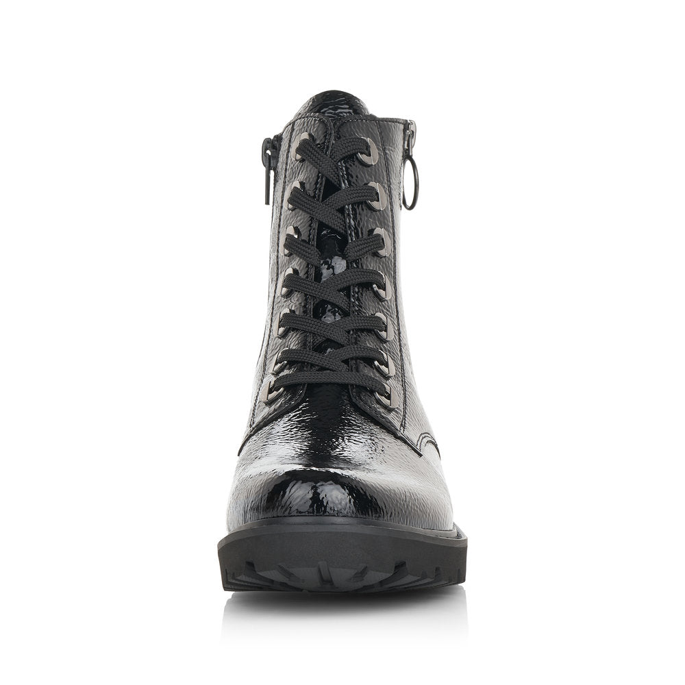 Remonte Ladies Chunky Soled Lace Up Ankle Boot