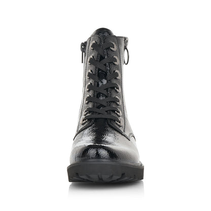 Remonte Ladies Chunky Soled Lace Up Ankle Boot