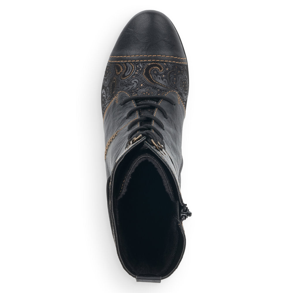 Remonte ladies Mid Calf Heeled Boot