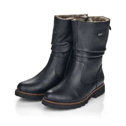 Remonte Ladies Zip Sided Calf Boot