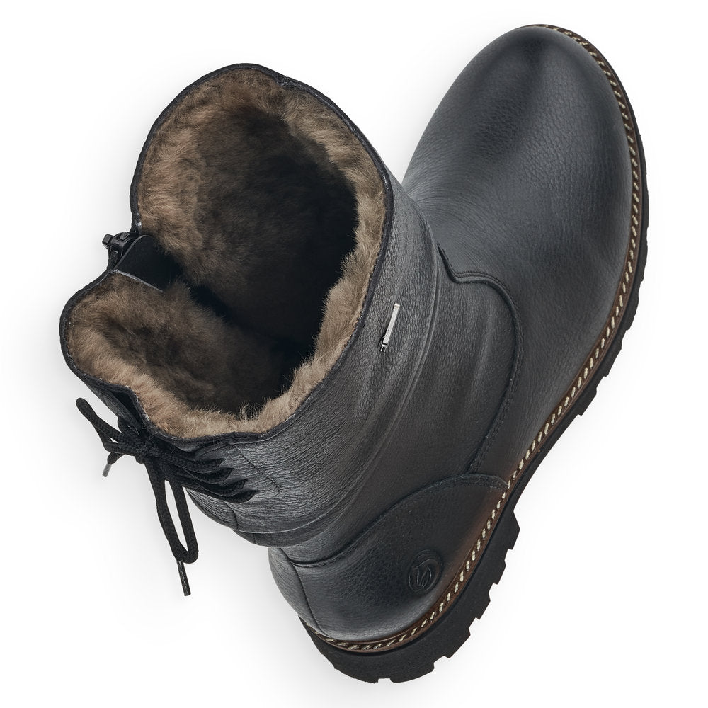 Remonte Ladies Zip Sided Calf Boot