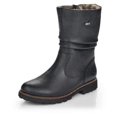 Remonte Ladies Zip Sided Calf Boot