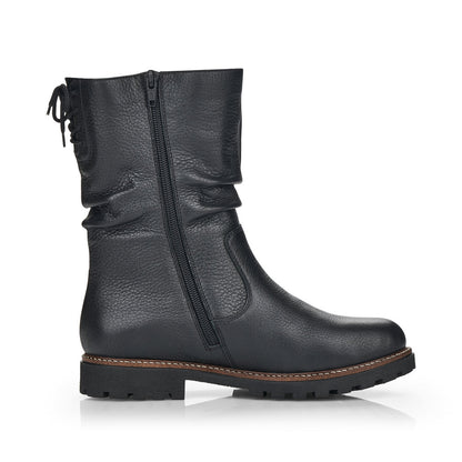 Remonte Ladies Zip Sided Calf Boot