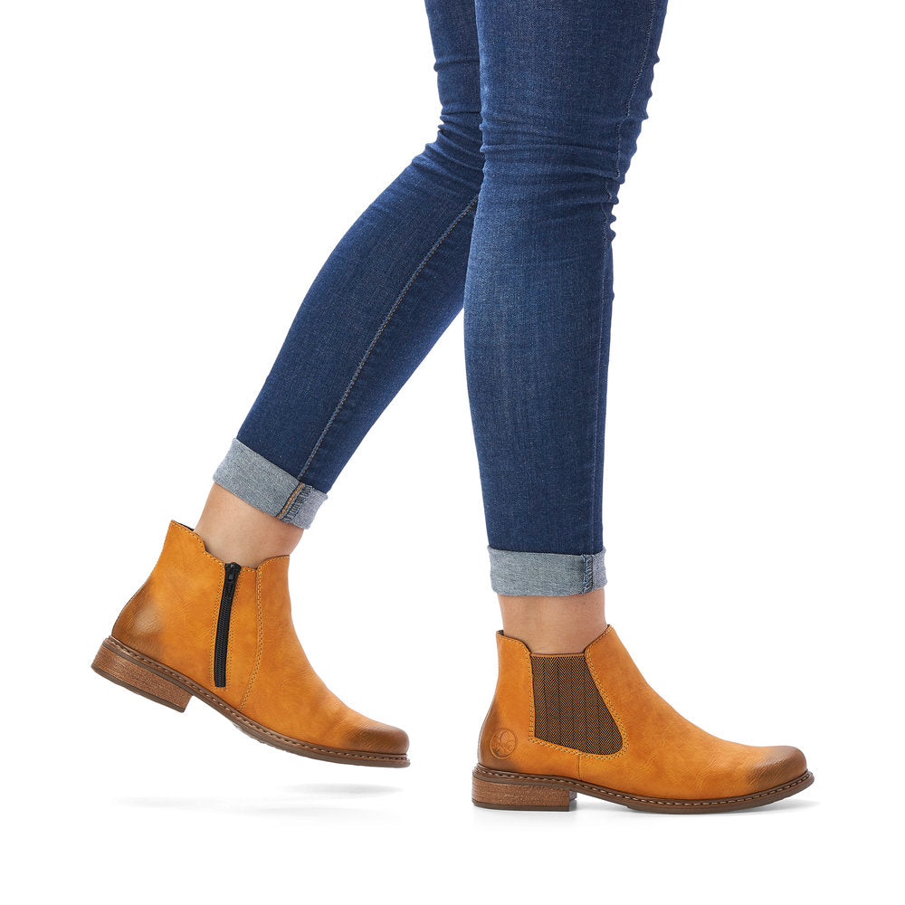 Rieker Ladies Elastic Sided Chelsea Boot