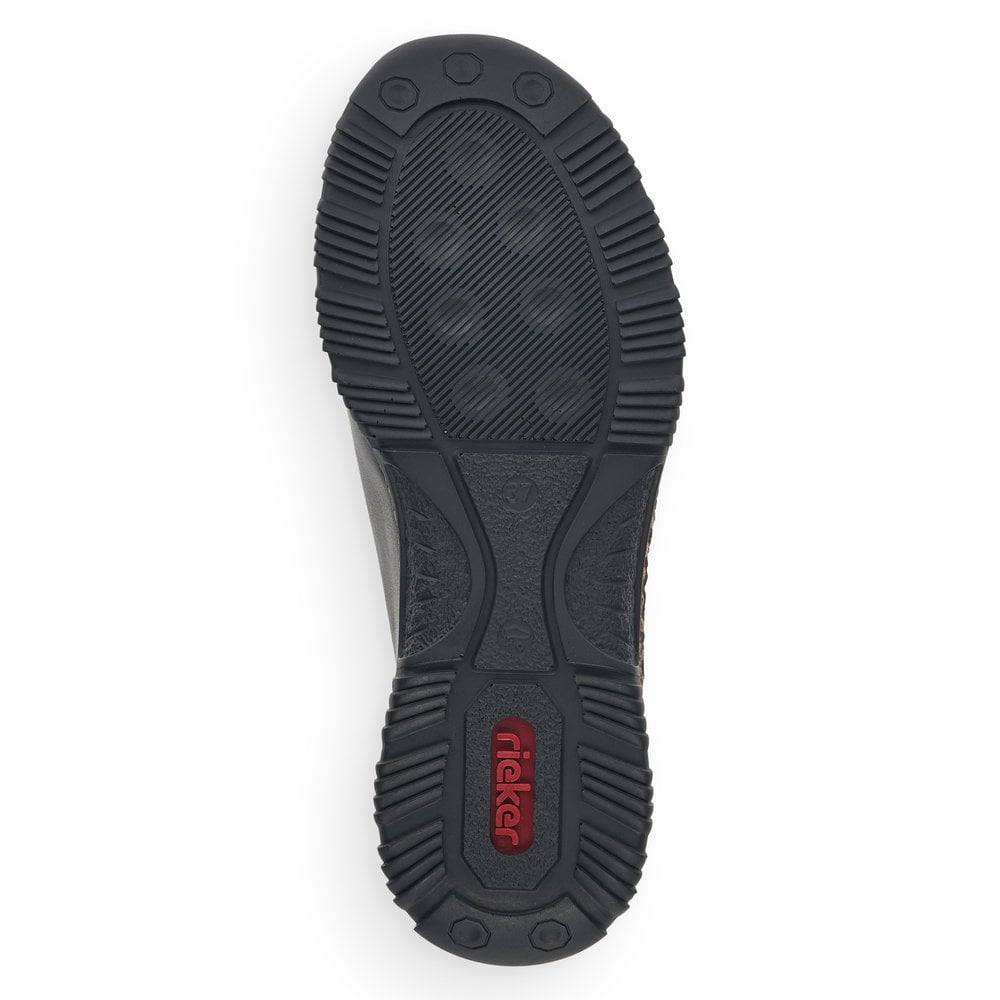 Rieker Ladies Bungee Tie Casual Shoe